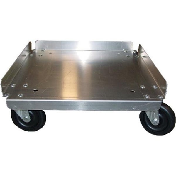 Prairie View Industries Prairie View D1525323 Chicken Case Aluminum Flat Dollies; 6 x 15.25 x 23 in. D1525323 - main
